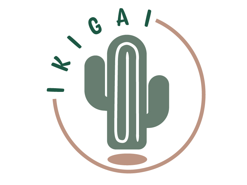 Logo with a cactus