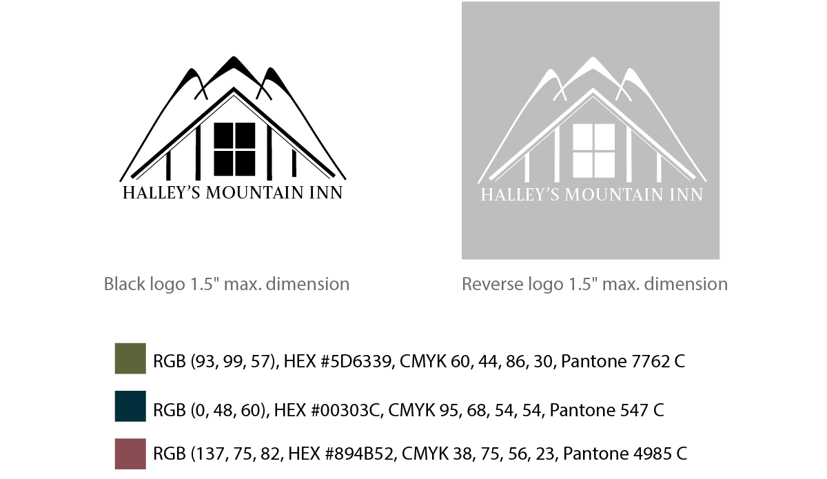 Scaled black and white and inverted view of logo