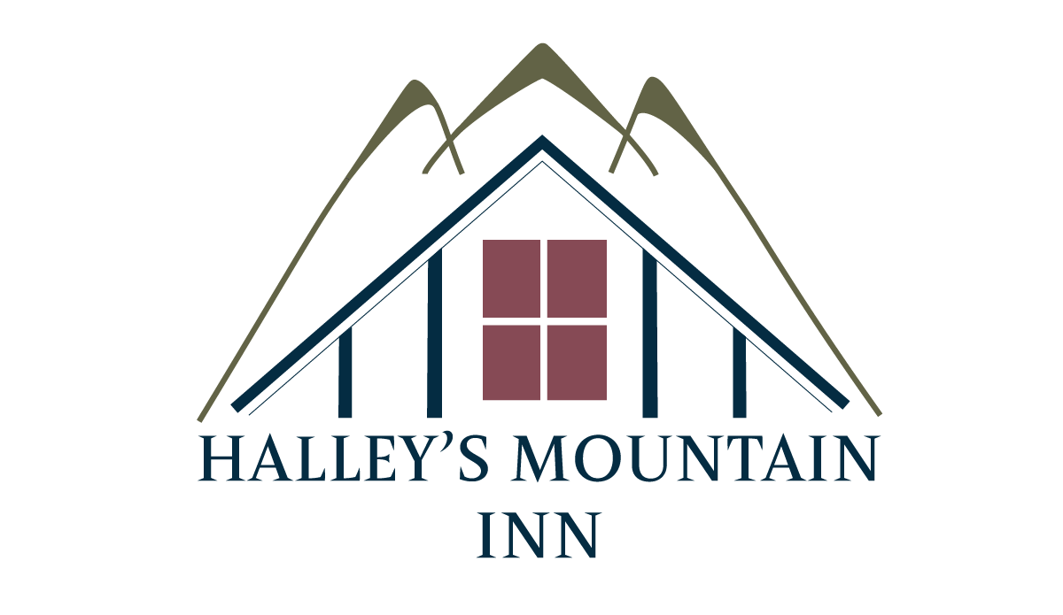 image of house and mountain illustration